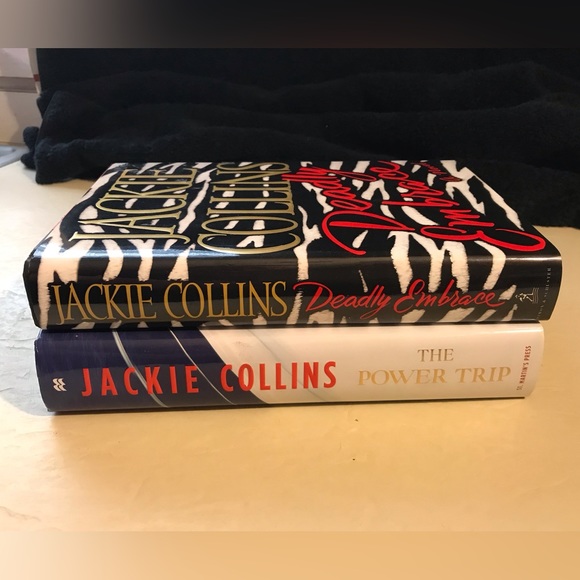 Lot/2 Jackie Collins Hardback Books “The Power Trip” “Deadly Embrace” - Picture 4 of 7